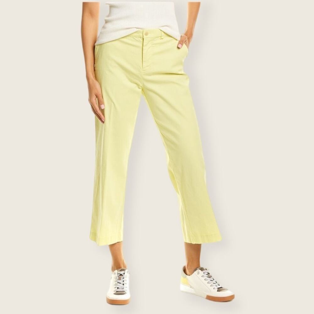 NWOT | ATM | Cropped Pants | Yellow | Size 10